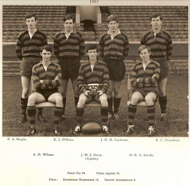 Scotus Wandrerers.jpg - This photo was supplied by Ken O'Hara. The team was a Scotus Wanderers select with 3 ex Scotus pupils in this team.
